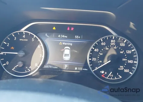 2018 Nissan Maxima 3.5 Platinum z USA, uszkodzony, nr VIN 1N4AA6AP7JC362638